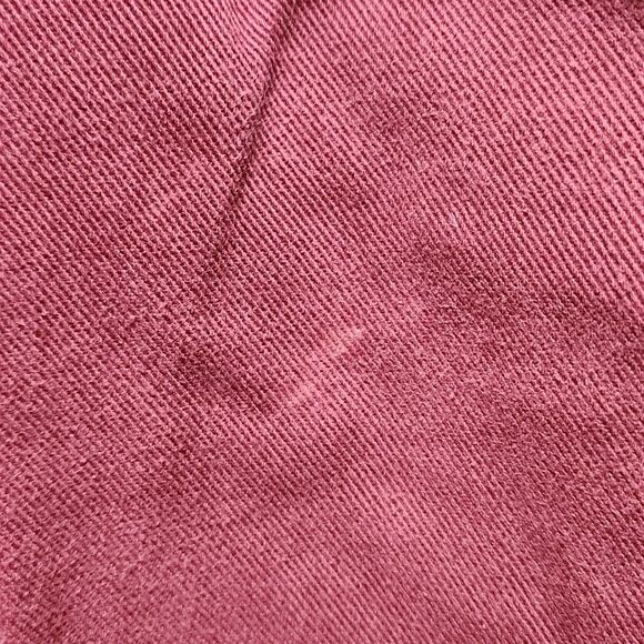 Eddie Bauer Outdoor Outfitters Maroon Dark Red Denim Women's Size 10 Cotton - Picture 10 of 14